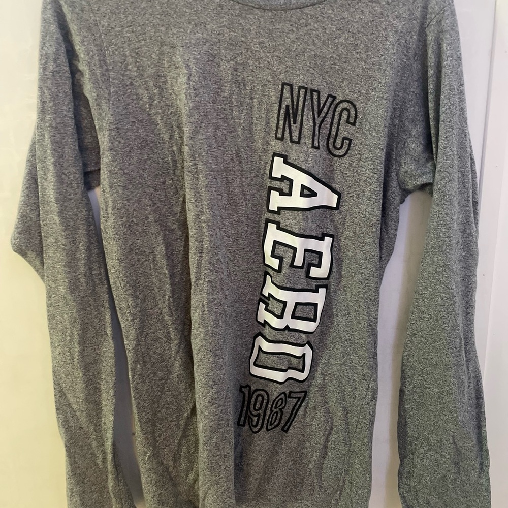 Long sleeve Aeropostale grey shirt